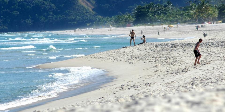 Praia de Maresias em São Sebastião/SP