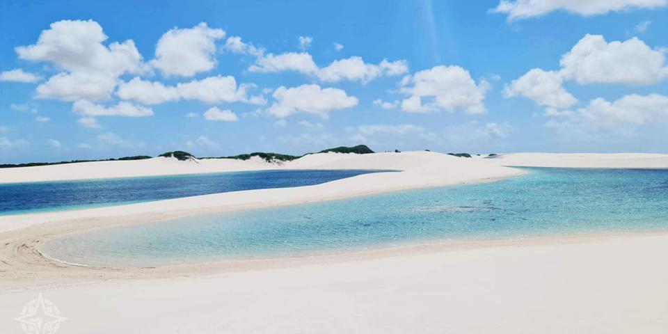 Praia dos Lençóis no Maranhão